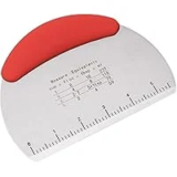Stainless Steel Bench Scraper with Dual-Sided Scale for $1.15