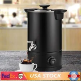8L Stainless Steel Electric Commercial Coffee Urn for $80.28
