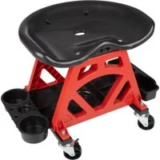Stalwart Creepers Automotive Stool Chair with Tool Storage for $38.47