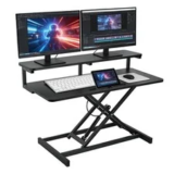 37″ Height Adjustable Standing Desk Converter for $88.12
