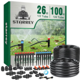 Starrey 26′ Main Tube & 100′ 1/4″ Tube Drip Irrigation System for $20.64