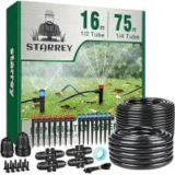 Starrey 91ft All-in-One Garden Drip Irrigation System $22.39 (44% Off)