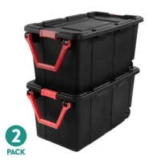 Sterilite Extra-Large Wheeled Industrial Storage Bin (40 Gallon) for $35