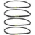 4-Pack Cut Off Concrete Saw Belt for Stihl TS400 – $30.99