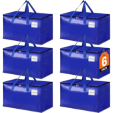 StorageRight Heavy Duty Collapsible Moving Bags 6-Pack for $13.19
