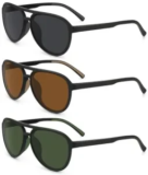 3-Pack STORYCOAST Men’s Polarized Aviator Sunglasses for $4.99