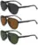 3-Pack STORYCOAST Men’s Polarized Aviator Sunglasses for $4.99
