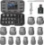 STREBITO 16-Piece 3/8″ Drive Impact Bolt Extractor Socket Set – $20.79