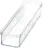 Style Selections 12″ x 3″ x 2″ Plastic Utensil Drawer Organizer for $1