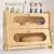 Stylstoreazy Extra Large 2-Tier Bamboo Bread Box for $22.79