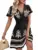 Women’s Summer Wrap V Neck Dress for $9.99