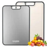 Sumzzz 16″ × 11″ Titanium Cutting Board Now $15