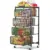 Sunally 4-Tier Metal Rolling Kitchen Cart with Drawers for $32.49