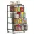 Sunally Rolling Cart with Metal Mesh Drawers & Wooden Top for $32