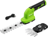 Sunchers 2-in-1 Electric Cordless Hedge & Grass Trimmer for $19.79