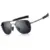 Sungait Men’s Military Style Polarized Aviator Sunglasses (Gold Frame/Green Lens) $8.49