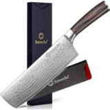 Sunnecko 7″ Japanese Nakiri Knife for $16.49 – 50% Off