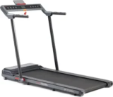 Sunny Health & Fitness Strider Foldable Treadmill with 20″ Running Belt for $350