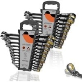 Suzume 24-Piece Metric & SAE Flex Head Ratcheting Wrench Set $58.73 at Amazon
