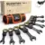 Suzume 8-17mm Stubby Flex Head Ratcheting Wrench Set for $25.34