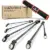SUZUME Extra Long Flex Head Ratcheting Wrench Set – 6 Pieces for $36.32