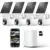 SV3C 2K Solar Powered Wireless Outdoor Security Camera System with 4 Cameras – $269.99 ($449.99 Original)