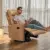 Sweetcrispy 360° Swivel Rocker Recliner Chair for $152.17