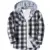 Swisswell Men’s Lightweight Flannel Hoodie Shirt for $9.49