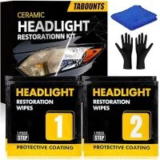 Tabounts Headlight 3-Step Restoration Kit for $9.99 – Save 50%