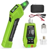 Tadeto Circuit Breaker Finder Tool with Outlet Tester for $34