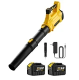 Tagzilo 800 CFM 6-Speed Cordless Leaf Blower with 2 Batteries for $35.09