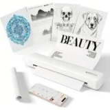Tagzilo C80 8.5″x11″ Inkless Thermal Portable Wireless Printer – $24.99 ($69.99 Original)