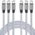 3-Pack Takagi 3′ USB-C to USB-C 60W Fast Charging Cables for $2.83