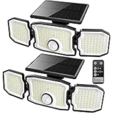 2-Pack Tanlark 2800LM Solar Flood Lights for $17.99