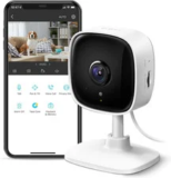 Tapo C100 1080P Indoor Security Camera with Night Vision & 2-Way Audio for $33.02