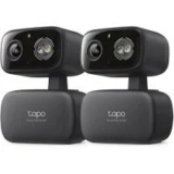 Tapo C217 2K Indoor/Outdoor Pan/Tilt Wired Security Camera 2-Pack for $49.98