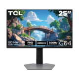 TCL 25G64 25″ FHD Gaming Monitor with 300Hz Refresh Rate for $148.00