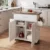 Techni Home Deluxe Mobile Kitchen Cart Now $109.37