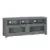 Techni Office Solutions 57.25-in Gray Decorative Rectangular TV Stand for $104.00