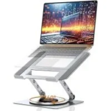 Tecknet 360-Degree Rotating Ergonomic Laptop Stand for $14.99