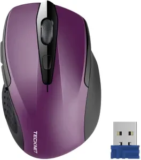 TeckNet Ergonomic Wireless Optical Mouse with 2600 DPI for $5.99