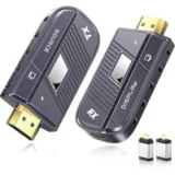TeckyGem 328′ Dual Band Wireless HDMI Transmitter and Receiver for $27.99