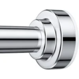 Teeck 32-80″ Adjustable Spring Tension Shower Curtain Rod for $8.99