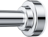 TEECK Stainless Steel Spring Tension Shower Curtain Rod for $7.99