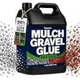 Teexpert 1-Gallon 8000mpas Viscosity Landscaping Mulch Gravel Glue for $15