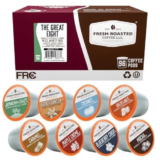 The Great Eight Flavored K-Cup Pod Variety Pack – 96 Count for $20.91