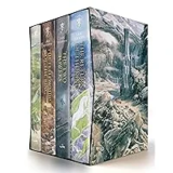 The Hobbit & The Lord of the Rings Illustrated Box Set Hardcover for $70.70