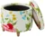 The Pioneer Woman Sweet Rose Round Storage Ottoman with Wood Tray Lid for $20
