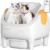 Thereye 10L Open-Top Automatic Self-Cleaning Cat Litter Box with Smart App for $159.98