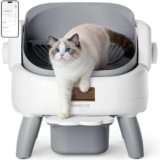 Thereye Automatic Self-Cleaning Litter Box with Entry Step – $89.99 ($179.99 Original)